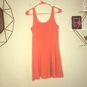 Peach dress